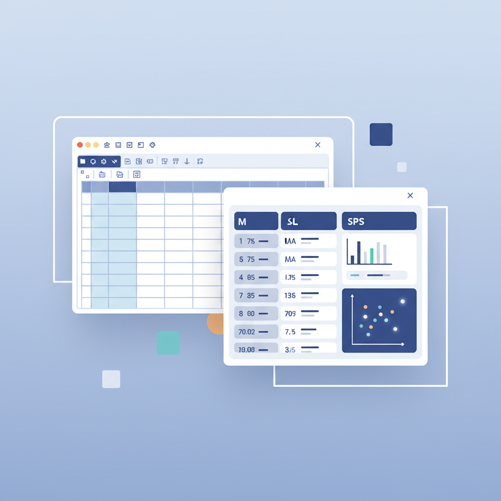 Interface du logiciel SPSS affichant un tableau de sortie avec les résultats d'un test statistique.
