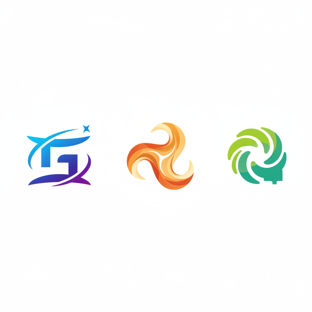 Logos de Gemini, Claude 3 et ChatGPT côte à côte, symbolisant leur comparaison.