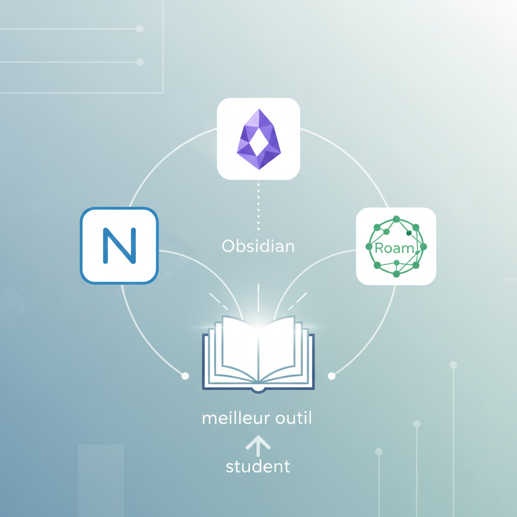 Notion vs Obsidian vs Roam : Meilleur Outil de Notes Étudiant