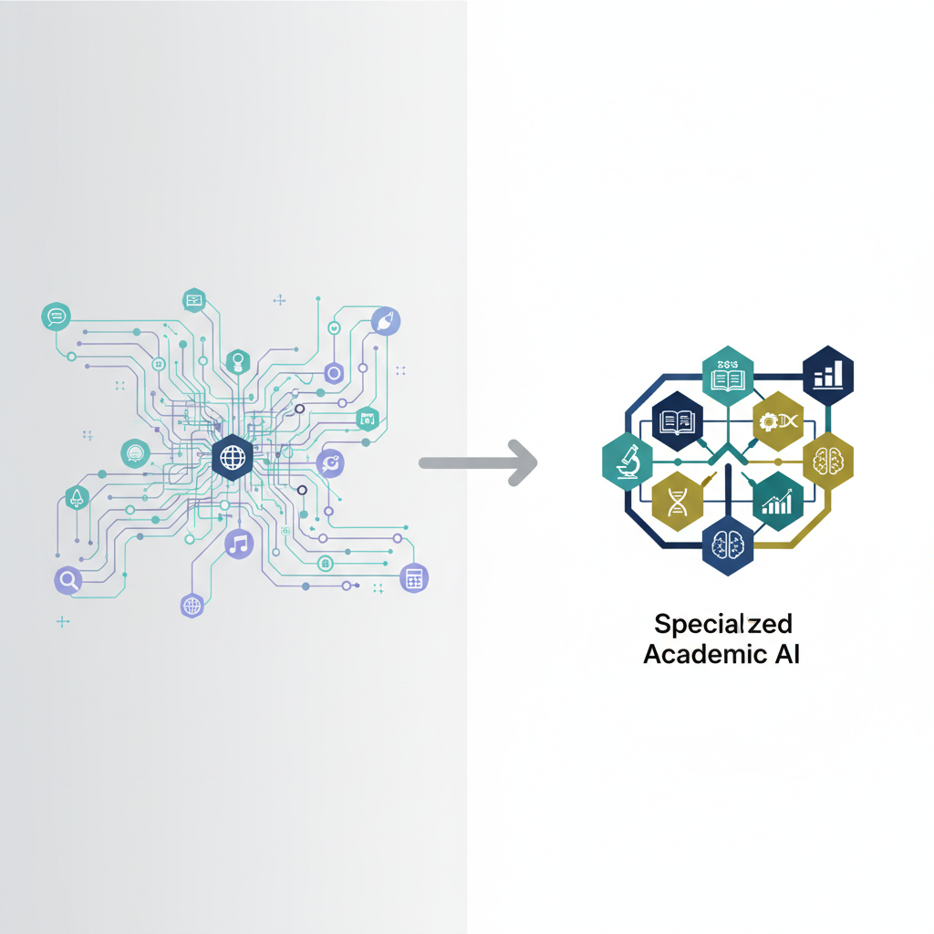 Diagramme comparant un flux de travail fragmenté avec ChatGPT et un flux de travail intégré avec Medra pour la rédaction d'une thèse.